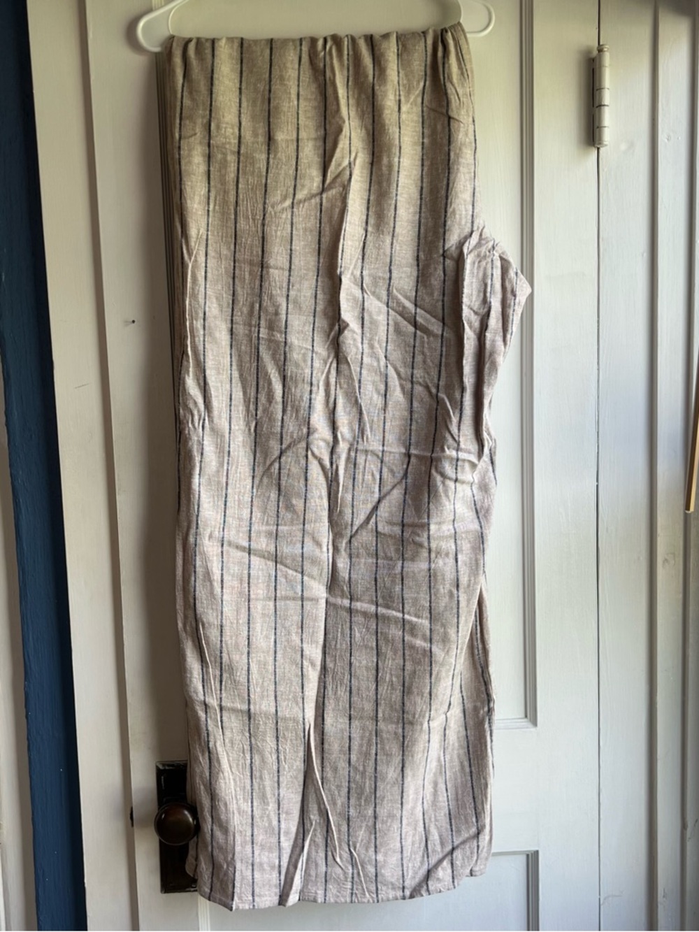 Maurices Tan Beige Pinstripe Chinos